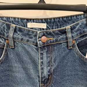 12th Tribe High Rise Dark Blue Jeans